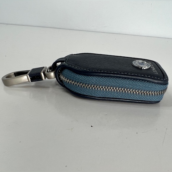 Lion Bolong Car Key Pouch Chain With Zipper Leather Case Black / LIONBOLONG - Picture 7 of 10